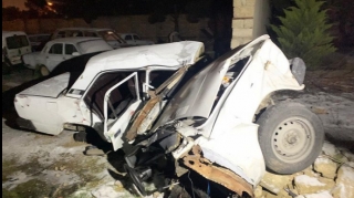 Bakıda körpüdə 11 maşın toqquşub, xəsarət alanlar var  - FOTO