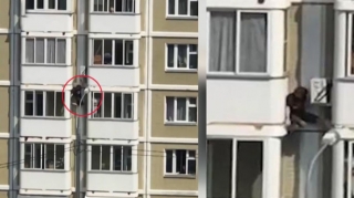 Qonaqlıqdan qayıdan “hörümçək adam” saxlanıldı - VİDEO 