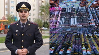 DİN-dən pirotexniki vasitələrlə bağlı müraciət - VİDEO 