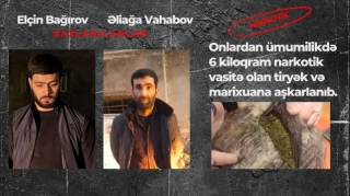 Bakıda sosial şəbəkələr vasitəsilə narkotik satan şəxslər TUTULDULAR  - VİDEO
