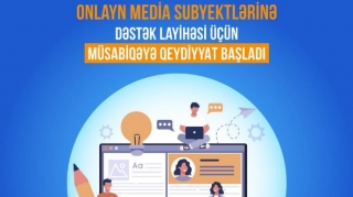 MEDİA onlayn media üçün müsabiqə elan edib