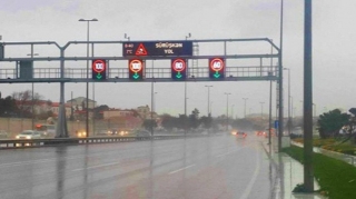 Aeroport yolunda sürət həddi endirildi 