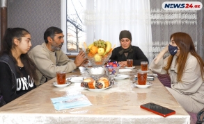 Ruhi Əliyeva Tovuzda şəhid və qazi ailələri  ilə GÖRÜŞDÜ - VİDEO