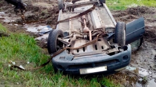 Sabirabadda “Hyundai” aşdı: 4 nəfər... 