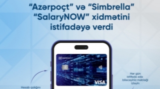 “Azərpoçt” və “Simbrella” “SalaryNOW” xidmətini istifadəyə verib 