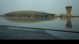 Füzuli aeroportuna ilk rəsmi səfər reysi...  - VİDEO