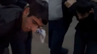 Hipermarketə basqın edən silahlı BELƏ SAXLANILDI   - VİDEO