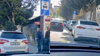 Yasamalda taksi dayanacağı ilə bağlı narazılıq: “Yer tapmaq mümkün deyil”   - VİDEO