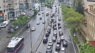 Bakının bu yollarında tıxac var - SİYAHI 