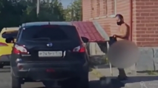 Lüt-üryandır, ancaq ağzında maskası da var - VİDEO 