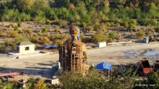 “Vaqifin Şuşada heykəli” adı ilə yayılan görüntülərə aydınlıq gəldi – FOTOLAR 