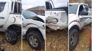 Bakıda "Lexus" təmirə dayanan "Mitsubishi"ni vurub aşırdı 