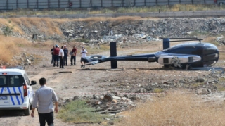 İzmirdə helikopter qəzaya uğrayıb, yaralılar var   - VİDEO - FOTO