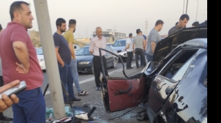 Hərbi xidmətdən yeni qayıdan gənc sürücü qəzada öldü  - VİDEO