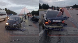 Yolun ortasında təkər dəyişənləri maşın vurub öldürdü - FOTOLAR   - YENİLƏNİB