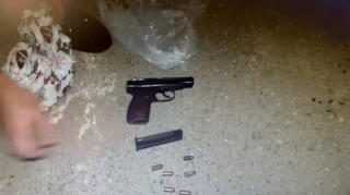 Bakıda maşında qanunsuz olaraq “Makarov” gəzdirən şəxs saxlanılıb  - VİDEO