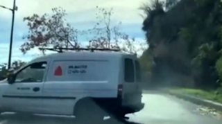 Tbilisidə torpaq sürüşməsi baş verib - VİDEO 