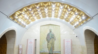 Bakı metropolitenində  "Nizami İli"nə həsr olunan ilk layihə  - FOTO