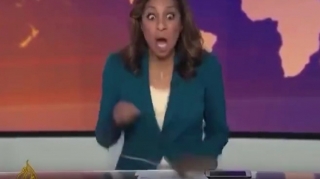 Canlı efirə girən siçovul gündəm oldu - VİDEO