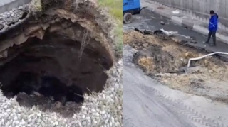 Sabunçu tunelindəki çökmə aradan qaldırılacaq 