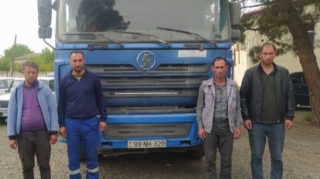 Azad edilmiş ərazilərdən metal tullantıları aparan şəxslər saxlanılıb  - FOTO