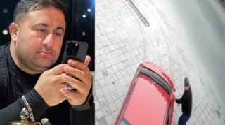 Sürücü “moyka”nın qarşısında qəfil öldü  - VİDEO