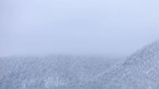 Qubada güclü qar kəndləri işıqsız qoydu – VİDEO 