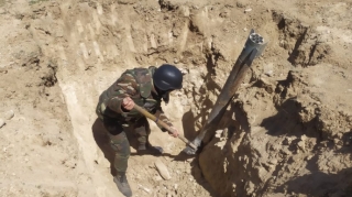 Xızıda sursat aşkarlandı  - FOTO