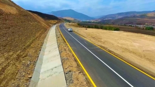 "Zəfər Yolu"nun inşası tamamlanmaq üzrədir  - FOTO