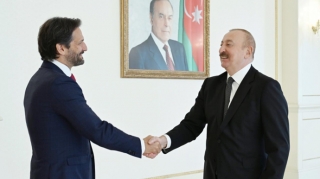İlham Əliyev Slovakiya müdafiə nazirini qəbul etdi - FOTOLAR 