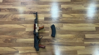 Qaxda rayon ərazisindən “Kalaşnikov” avtomatı tapılıb  - VİDEO