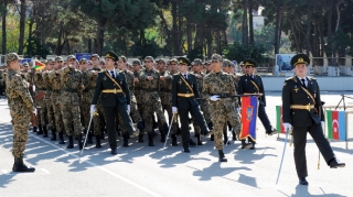 Daxili Qoşunların gənc əsgərləri and içmədə - FOTO - VİDEO