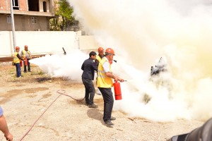 Bakı sərnişin stansiyasında obyekt mülki müdafiə məşqi keçirilib - FOTO