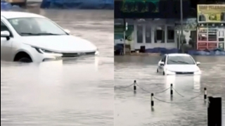 Suda qalan həmin BYD-nin son vəziyyəti: Usta "Fatihə"sini verdi - VİDEO 