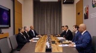 Nazir Rəşad Nəbiyev “Xsolla” şirkətinin prezidenti ilə görüşüb - FOTO