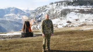 İlham Əliyev Cıdır düzündən Azərbaycan xalqına müraciət edib   - VİDEO