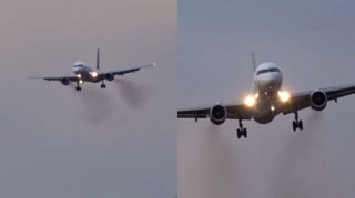 “Mançester Siti”nin futbolçularını daşıyan təyyarədə həyəcanlı anlar - VİDEO 