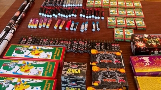 Ağdaşda pirotexniki vasitələr satan şəxs saxlanılıb 