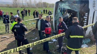 Türkiyədə ağır yol qəzası olub:  3 nəfər ölüb, 31 nəfər yaralanıb