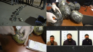 Polis Oğuzda 8 kiloqram narkotik vasitə aşkarladı - FOTO - VİDEO
