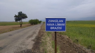 Jurnalistlər Zəngilanda aeroport inşa ediləcək ərazidə olublar  - FOTO