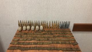 Xaçmazda silah-sursat aşkar olunub - FOTO 