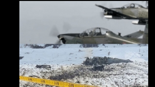 В Южной Корее потерпел крушение военный самолет   - ФОТО
