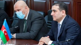 Gömrük Komitəsində rusiyalı səfirin müşaviri ilə görüş oldu - FOTO