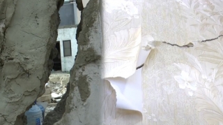 “Hər an böyük faciə baş verə bilər” - Bakıda 10 ailənin həyatı təhlükədədir - VİDEO