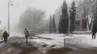 Göygöldə dağ yollarında nəqliyyatın hərəkətində problem yarandı  - FOTO