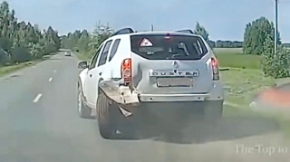 Törətdiyi qəzanın görüntülərini kameraya aldı - ANBAAN VİDEO 