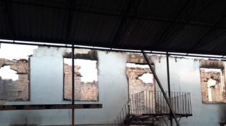 Hacıqabulda yaşayış evi yanıb  - FOTO