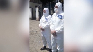 Gəncədə evdən icazəsiz çıxan koronavirus xəstəsi saxlanılıb  - FOTO