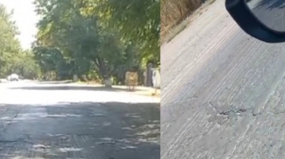 Göyçay-Bərgüşad yolundan ŞİKAYƏT:  "Maşın sürmək çətin və təhlükəlidir" - VİDEO